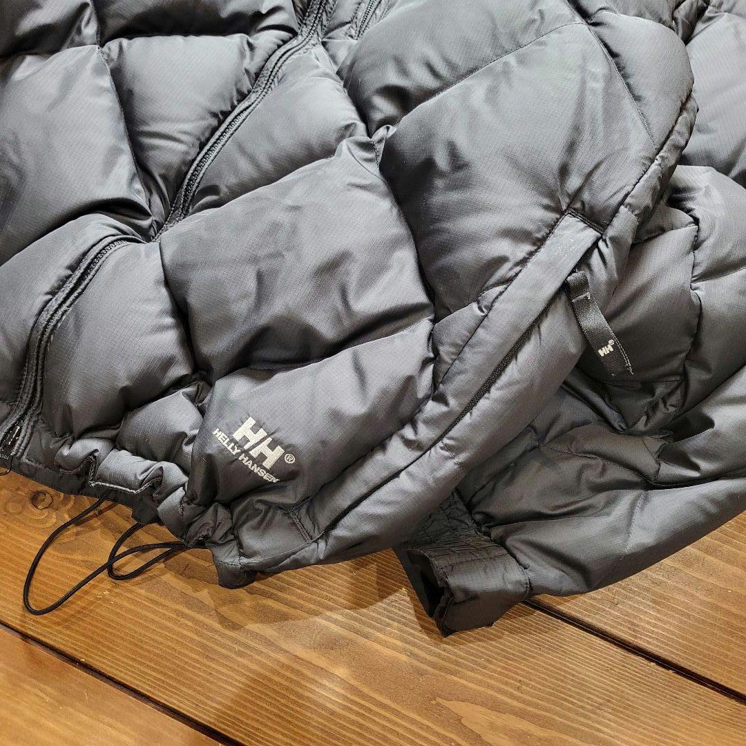 【今季注目】ヘリーハンセン キルティング ダウンジャケット ドローコード 短丈