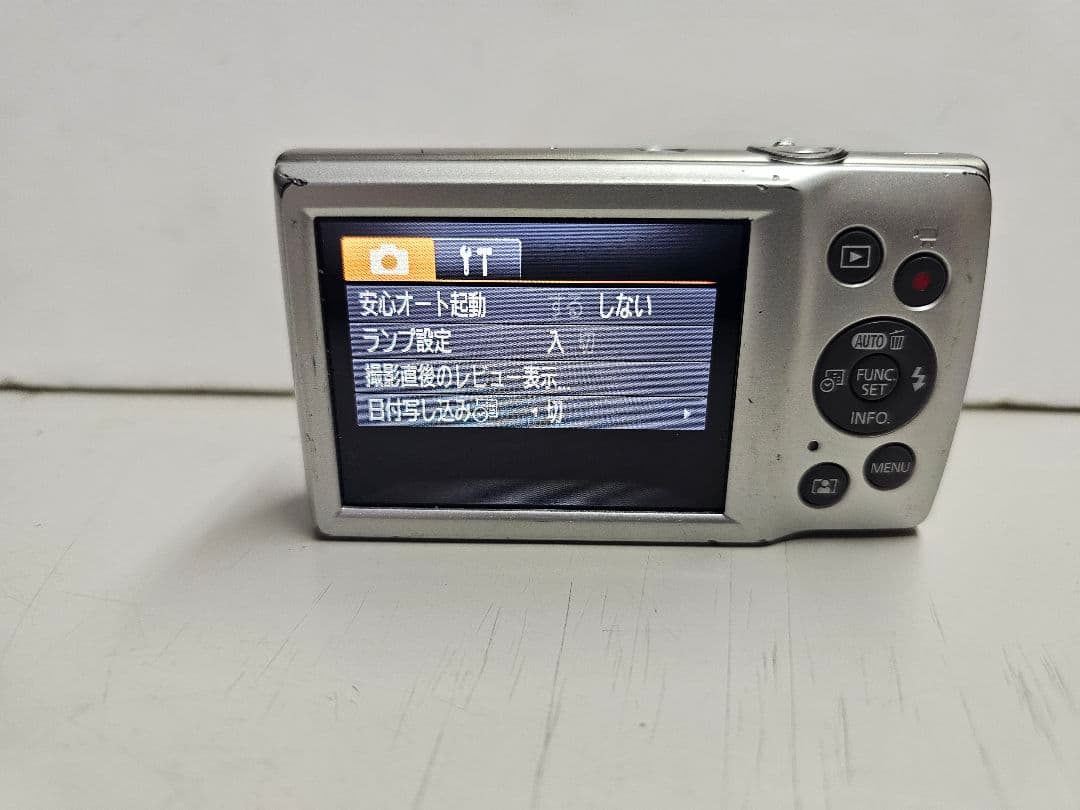 Canon IXY 200 シルバー コンパクトデジタルカメラNo1