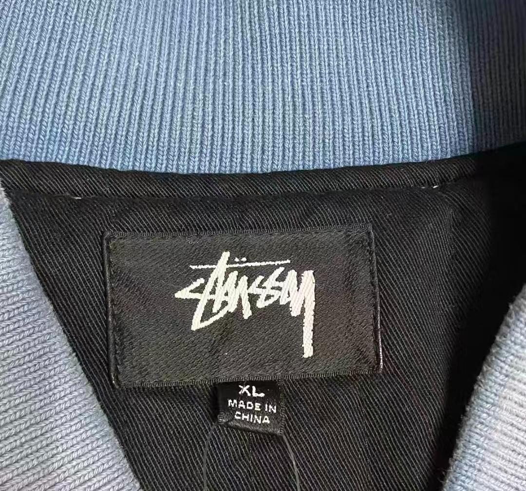 Stussy ライトブルー ジャケット