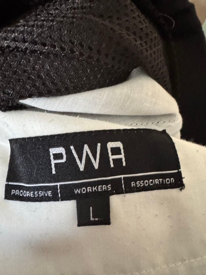 初期 PWA プア 黒 スラックス UNIFORM02 L ブラック