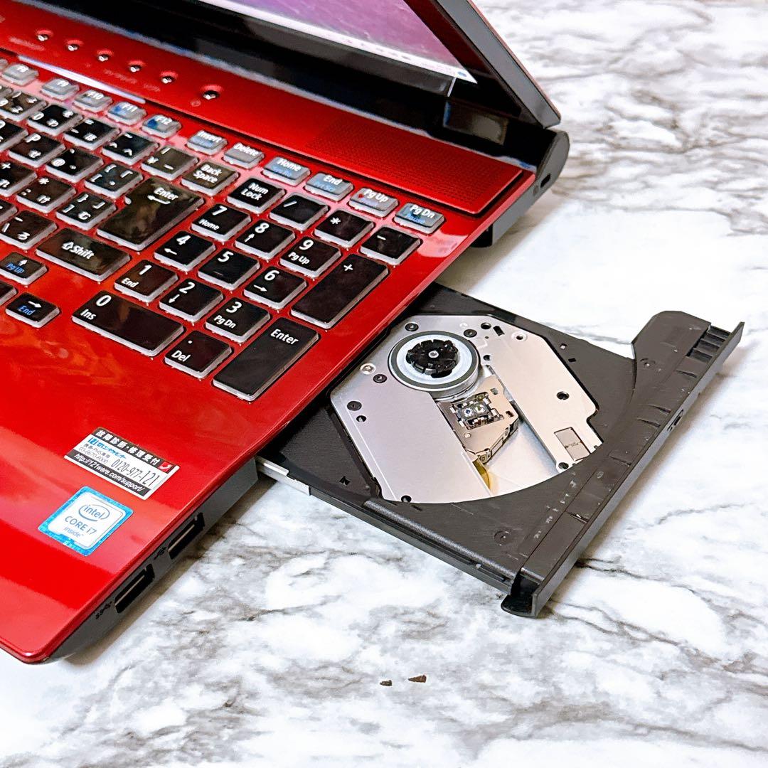 美品‼すぐ使えるパソコン✨高性能i7＆メモリ8GB 超大容量✨カメラ タッチ液晶