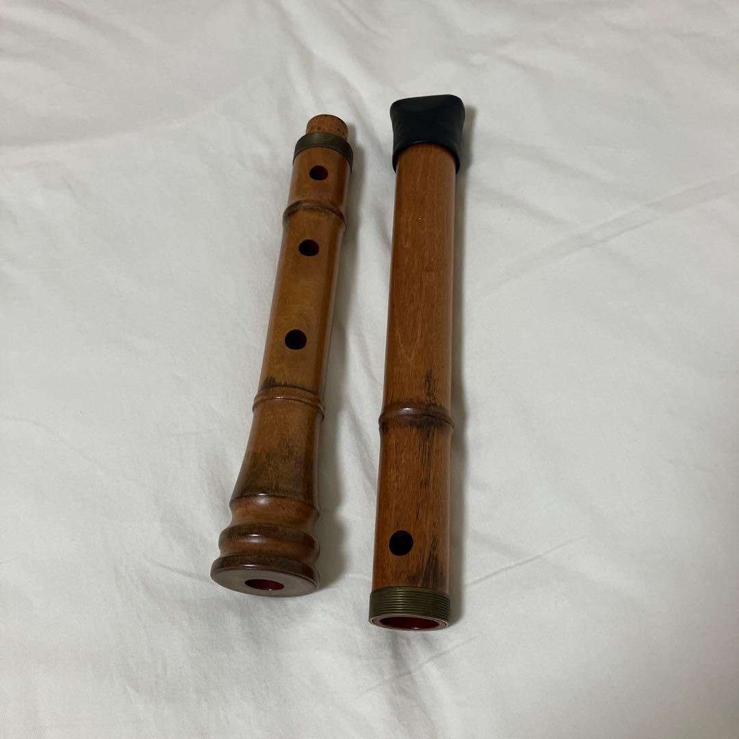 尺八　虚竹　邦山