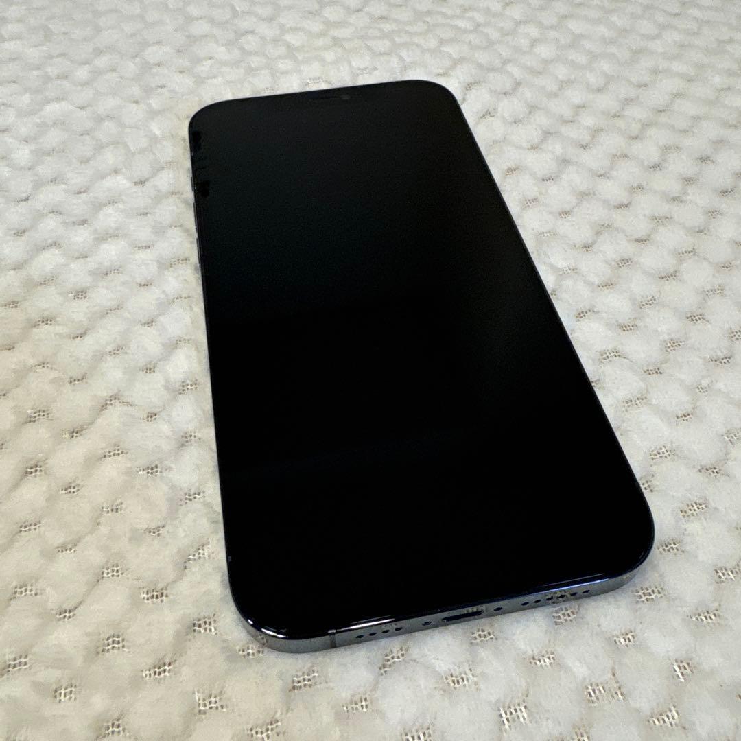【美品】iPhone 12 Pro max本体 パシフィックブルー