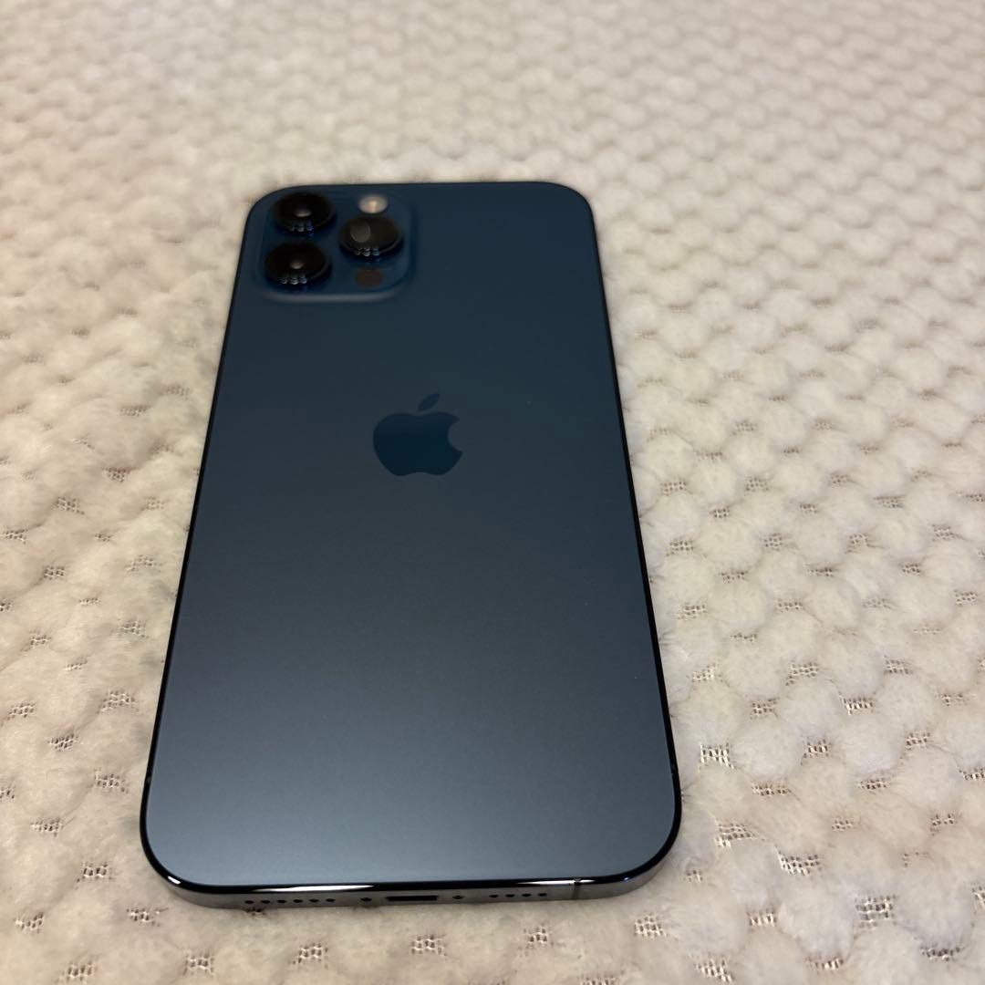 【美品】iPhone 12 Pro max本体 パシフィックブルー
