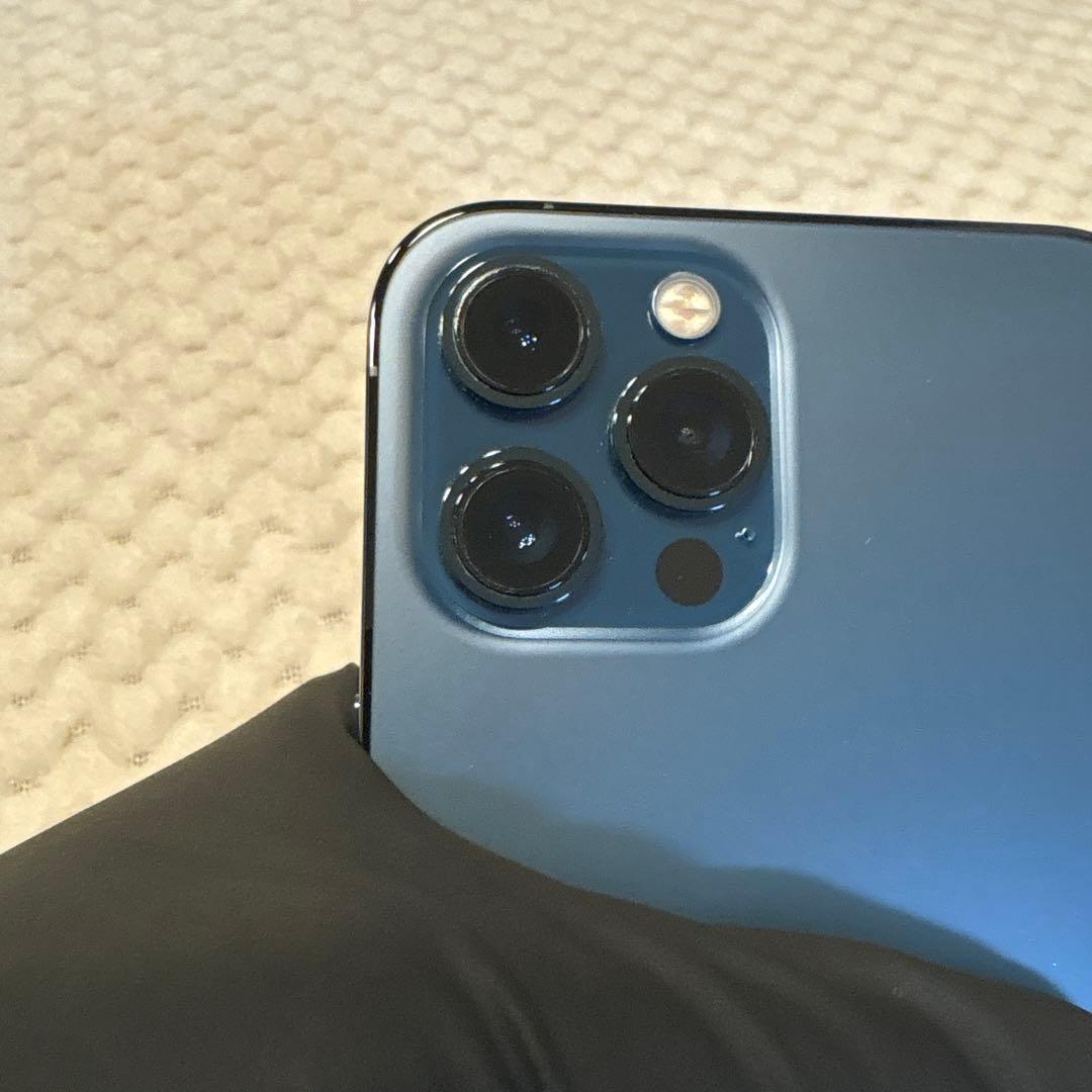 【美品】iPhone 12 Pro max本体 パシフィックブルー