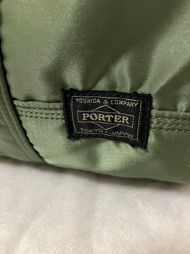 ポーター タンカー ダッフルバッグ L セージグリーン