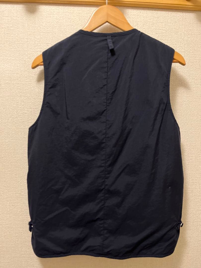 ARAN ナイロンタフタ ライナーベスト ネイビー サイズ3