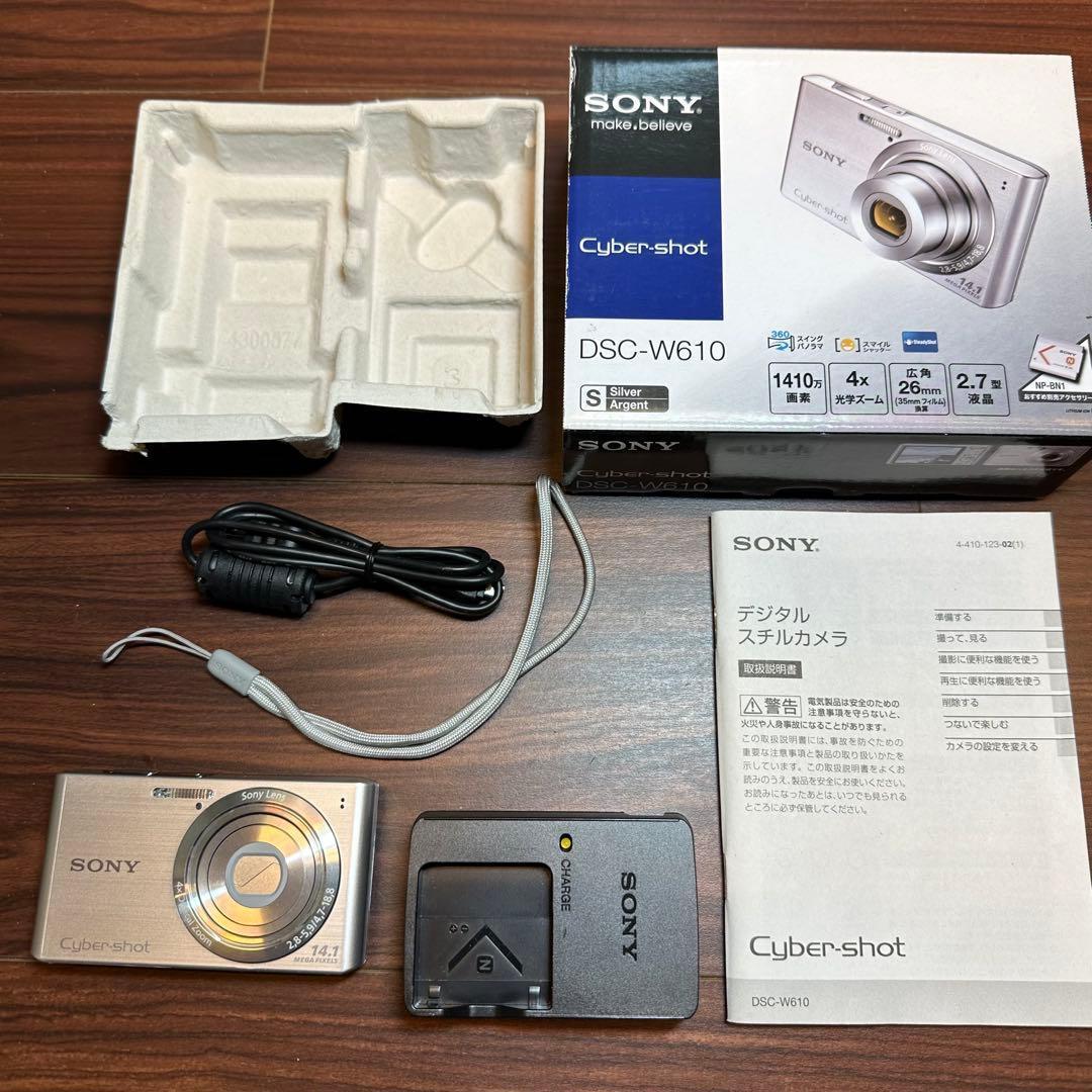 SONY Cyber-shot DSC-W610 デジカメ 5325