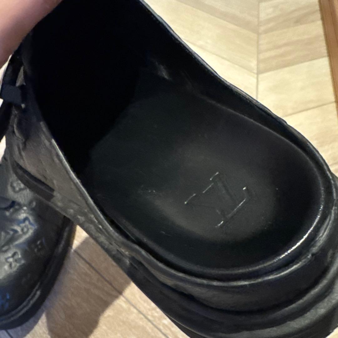 Louis Vuitton ブラック スリッポンサンダル