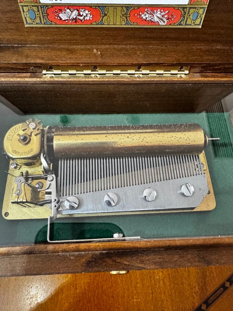 だ*る様 Reuge スイス製 手巻きオルゴール 4/50