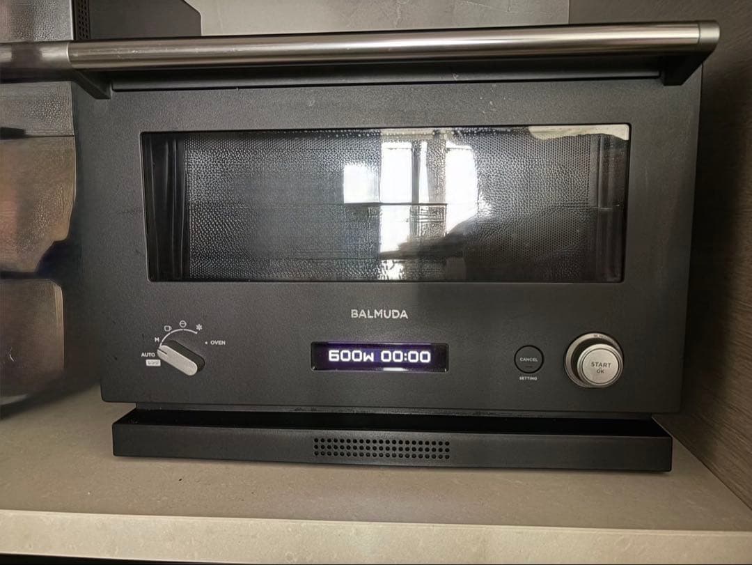 BALMUDA K04A-BK オーブンレンジ　2021年製