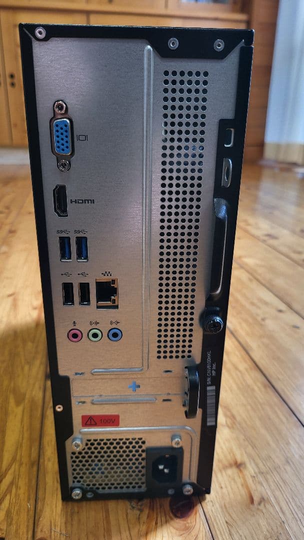 Windowsデスクトップ HP Core i3 7100 4GB 500GB Windows11