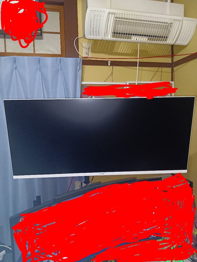 ゆ*け様 ウルトラワイドモニター 34インチ 平面 PC モニターWFHD （美