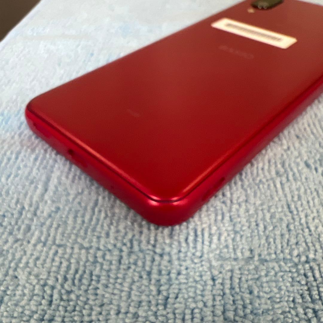 BASIO active SHG09 スマートフォン 本体 レッド