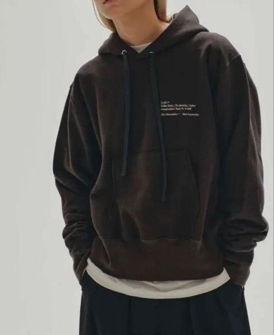 todayful セットアップ　スウェット　Useful Sweat Parka