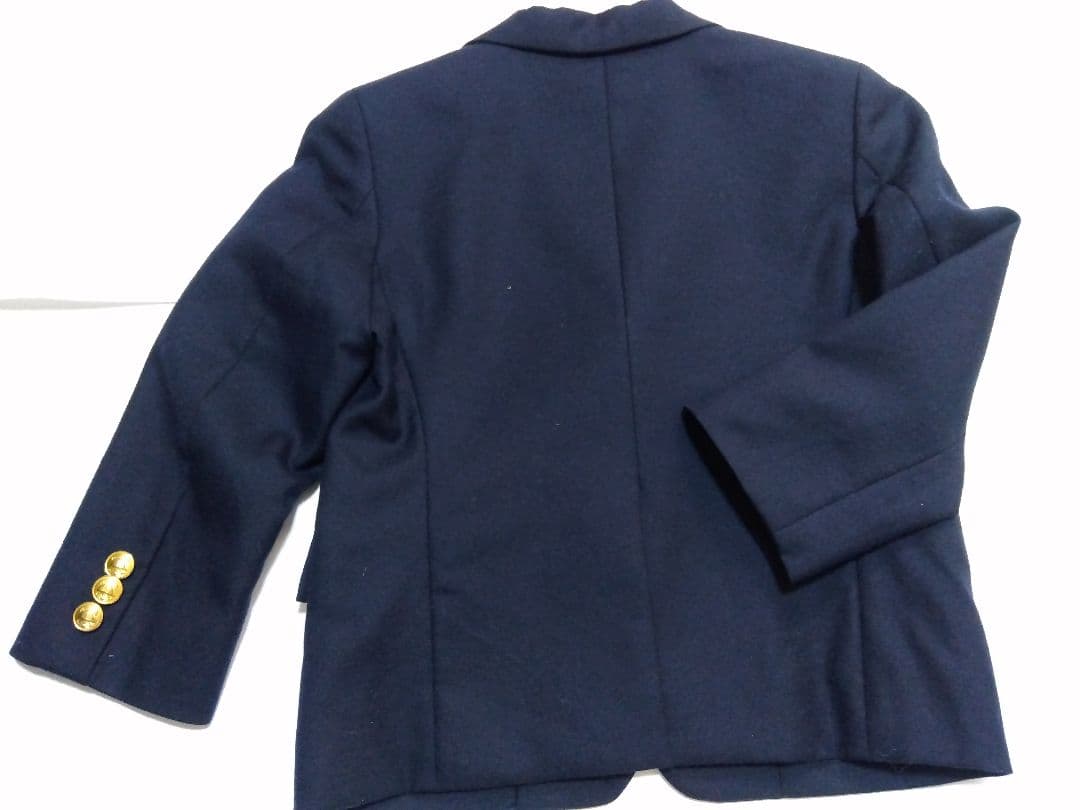 ラルフローレン 110cmスーツ一式　金ボタン　紺ブレ