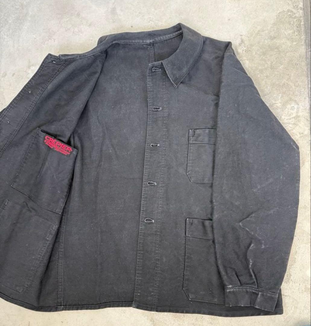【special】CREPIER black moleskin jacket