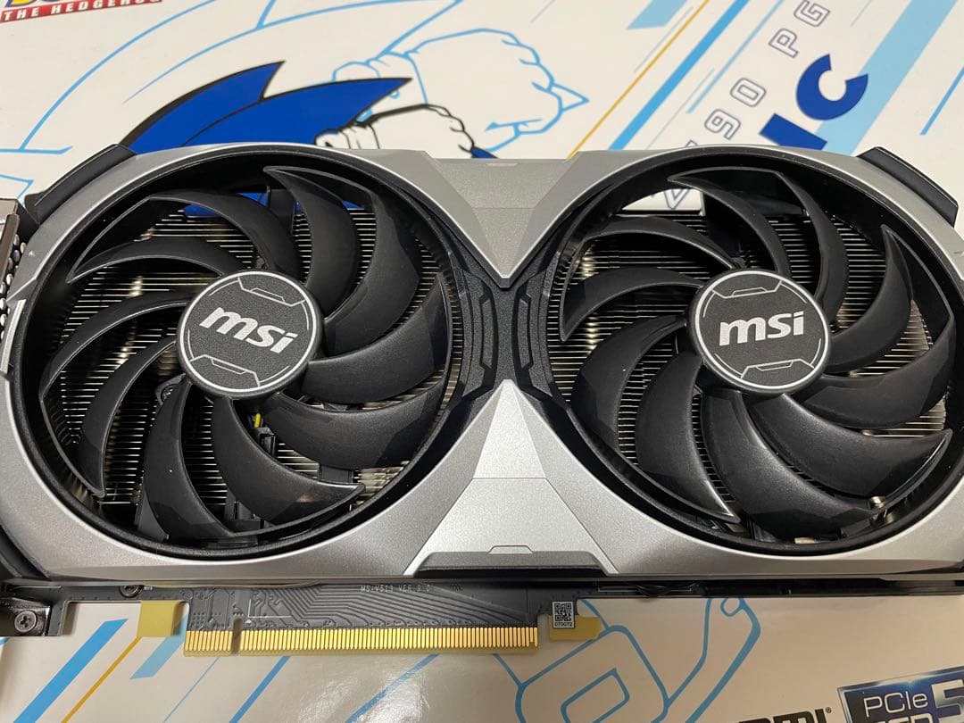 MSI GeForce RTX 4070 グラフィックボード　本体のみ