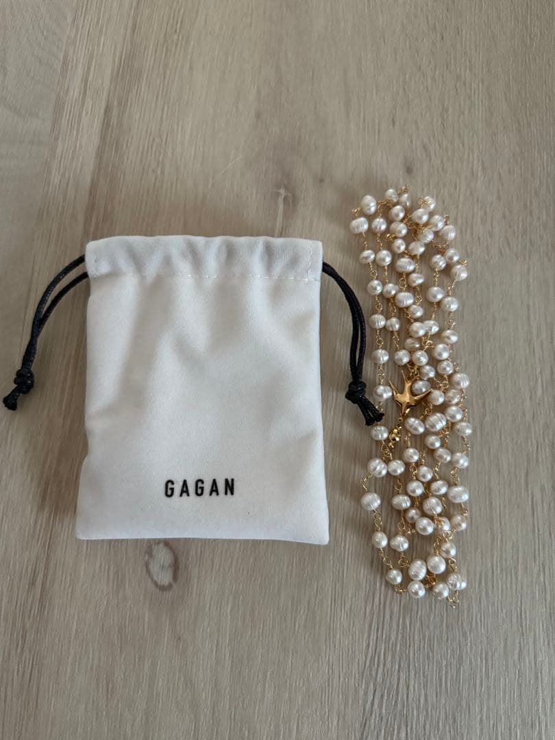 GAGAN Swallow Egg Chain Tall L ネックレス