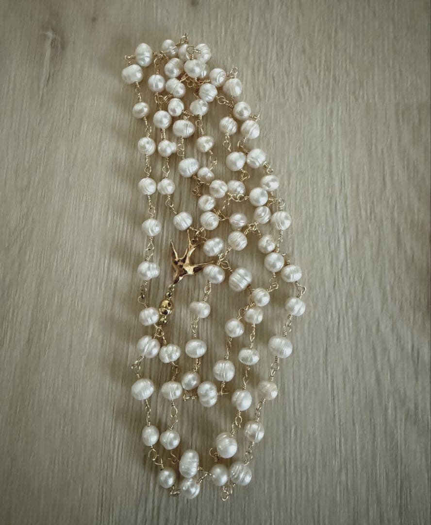 GAGAN Swallow Egg Chain Tall L ネックレス