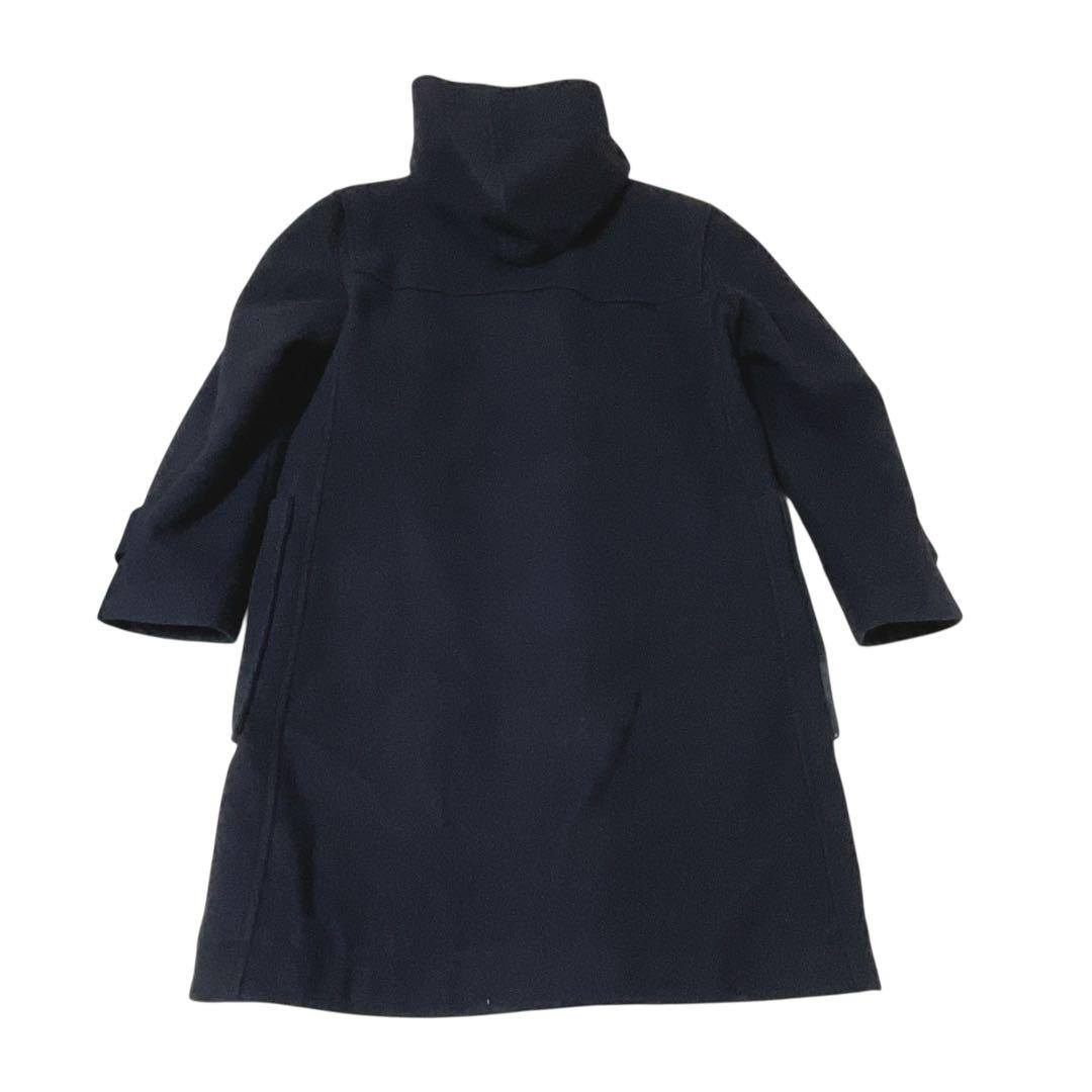 MHL. ロングダッフルコート ウール トグル M ネイビー　通勤　通学