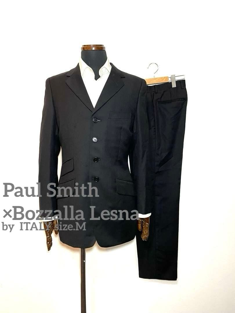 Paul Smith◇イタリア製ボッツァラエレスナ生地◇メンズスーツセットアップ