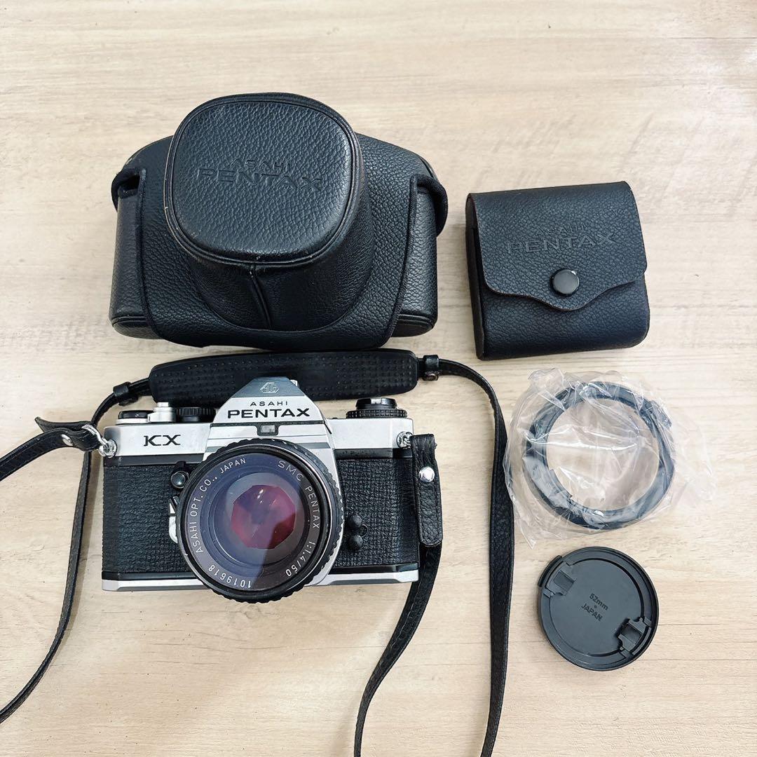 付属品付き ASAHI PENTAX KX フィルムカメラ レンズ付き
