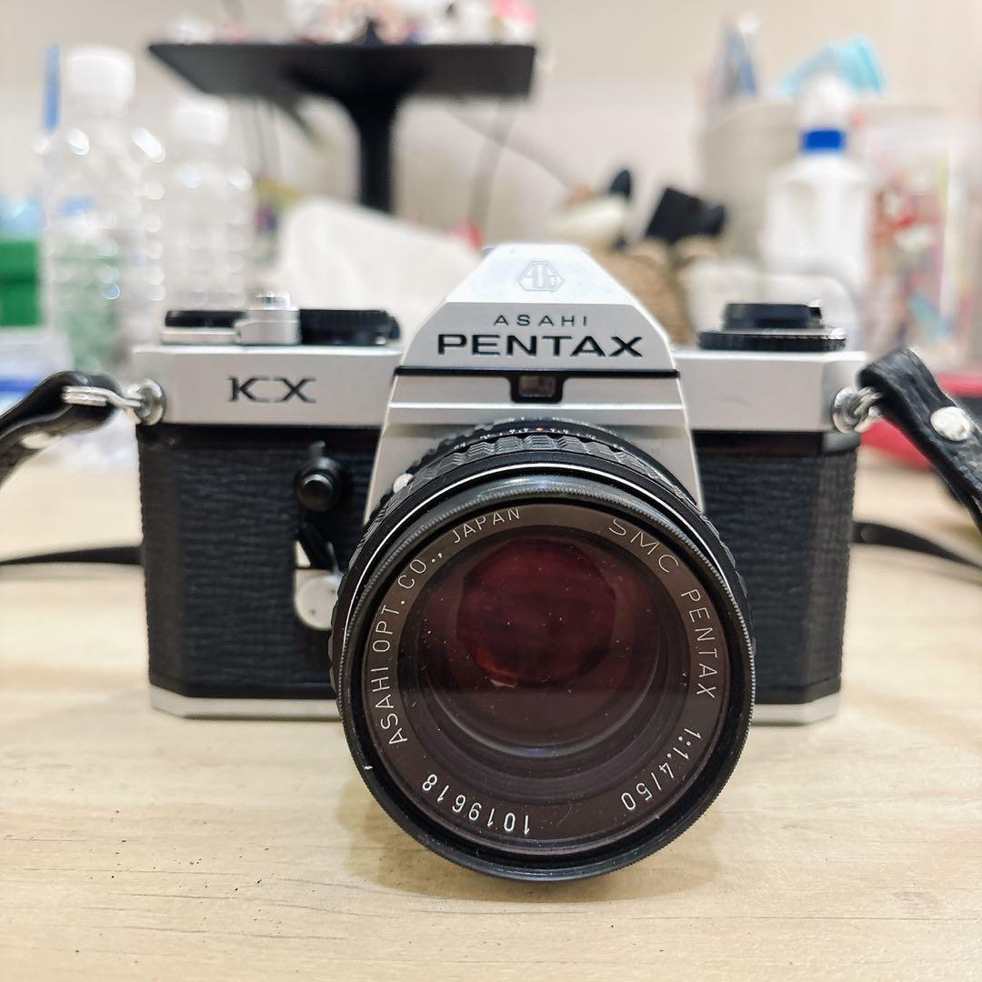 付属品付き ASAHI PENTAX KX フィルムカメラ レンズ付き