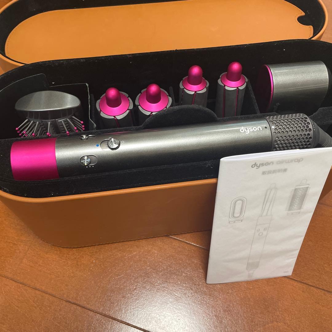 【美品】ダイソン エアラップ ピンク HS01 COMP FN