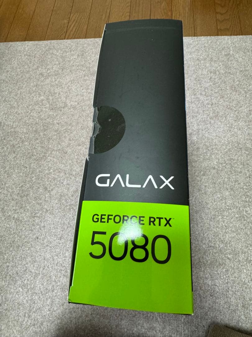 【新品未開封】玄人志向　GG-RTX5080-E16GB/OC/TP