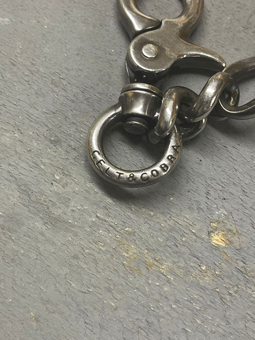 Macさんのみ　ケルト＆コブラ 1st ウォレットチェーン　60cm