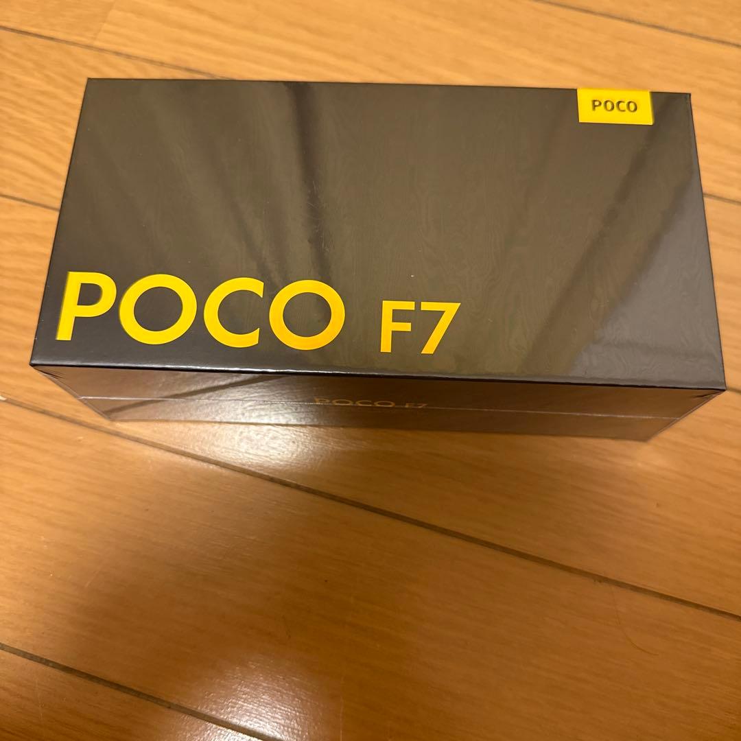 携帯電話本体 POCO F7 12GB RAM 512GB