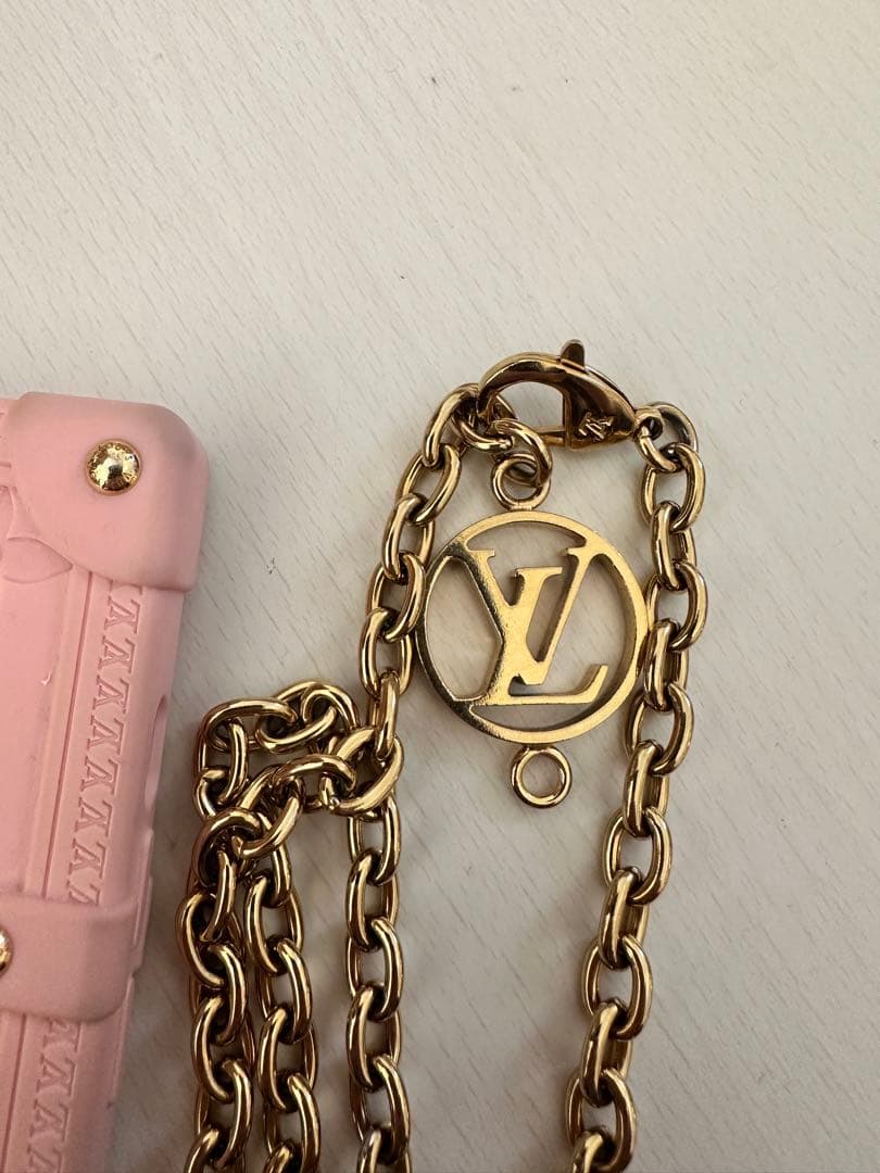 Louis Vuitton ピンク iPhone14Proケース