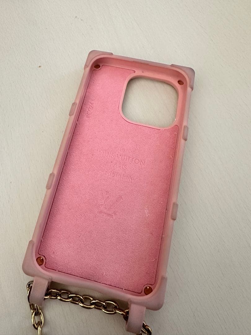 Louis Vuitton ピンク iPhone14Proケース