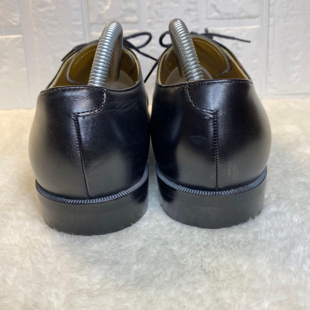 【美品】REGAL リーガル ストレートチップ 革靴 25.0cm ブラック