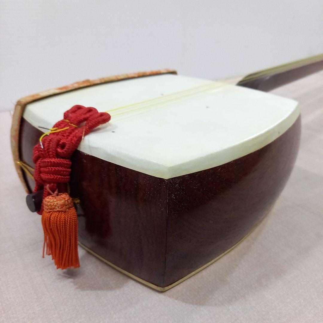 三味線 全長約97cm ハードケース付き 和楽器