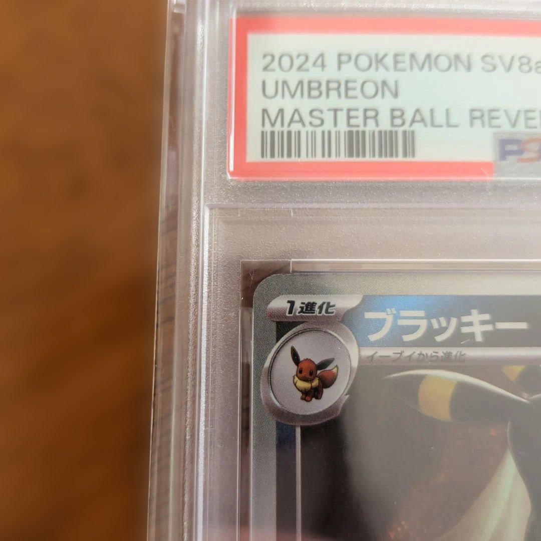 ニ*夜様 ブラッキー マスターボールミラー psa10 テラスタルフェス