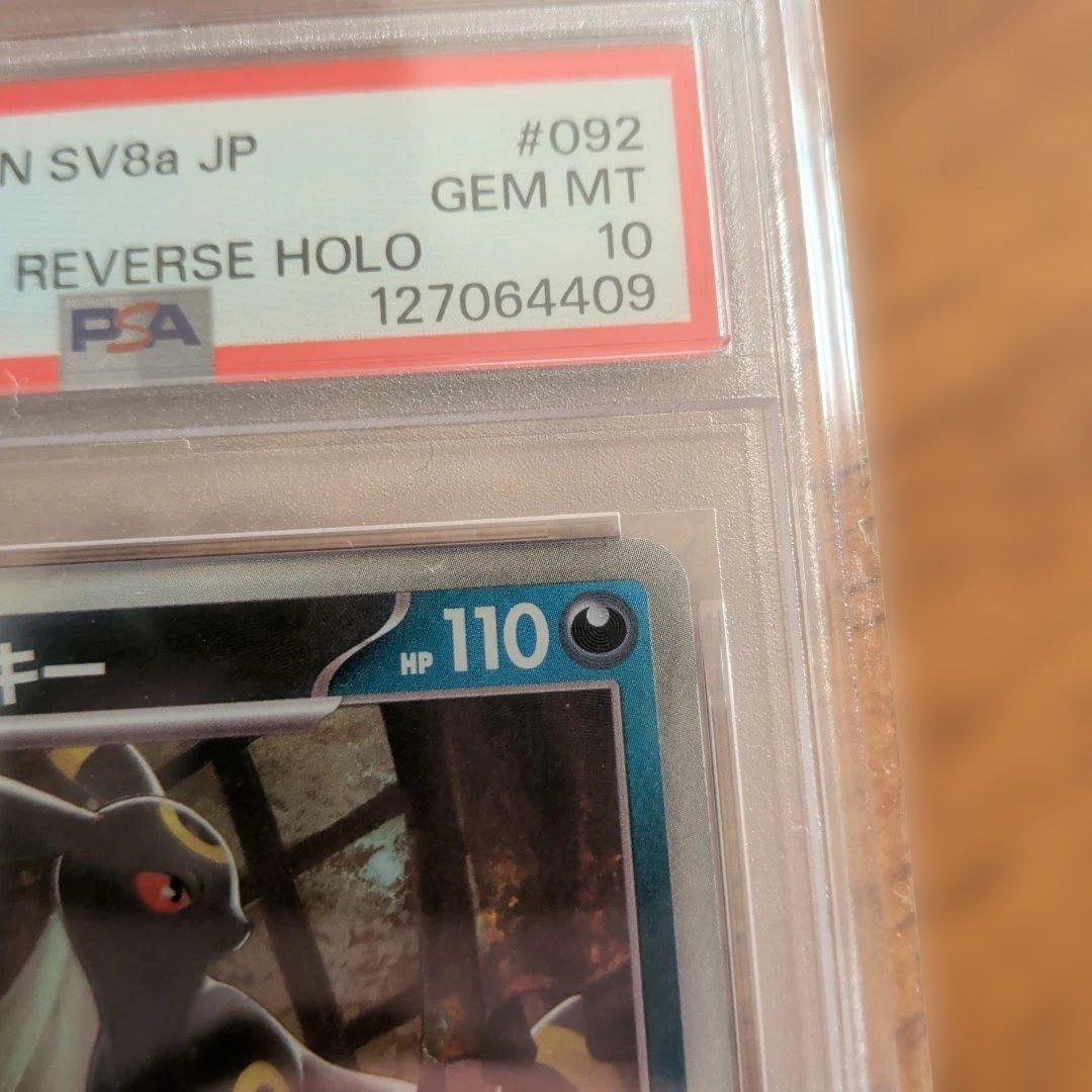 ニ*夜様 ブラッキー マスターボールミラー psa10 テラスタルフェス