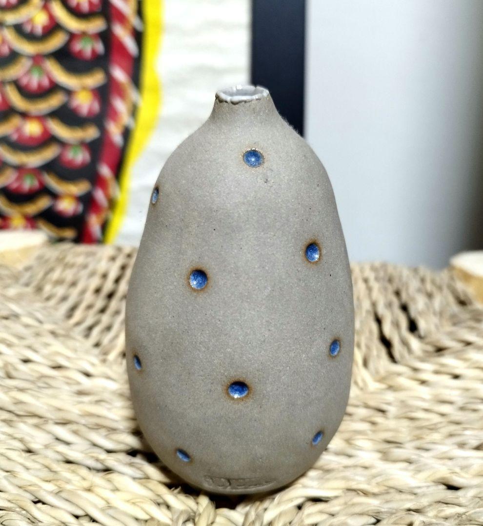 ゆとり炉×柴犬ライフ コラボ一輪挿し　黒柴