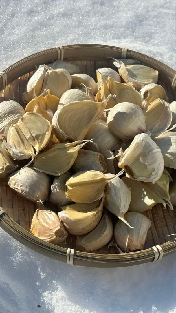 【お買い時】青森県産にんにく L.2Lバラ4kg福地ホワイト 家庭用 加工用