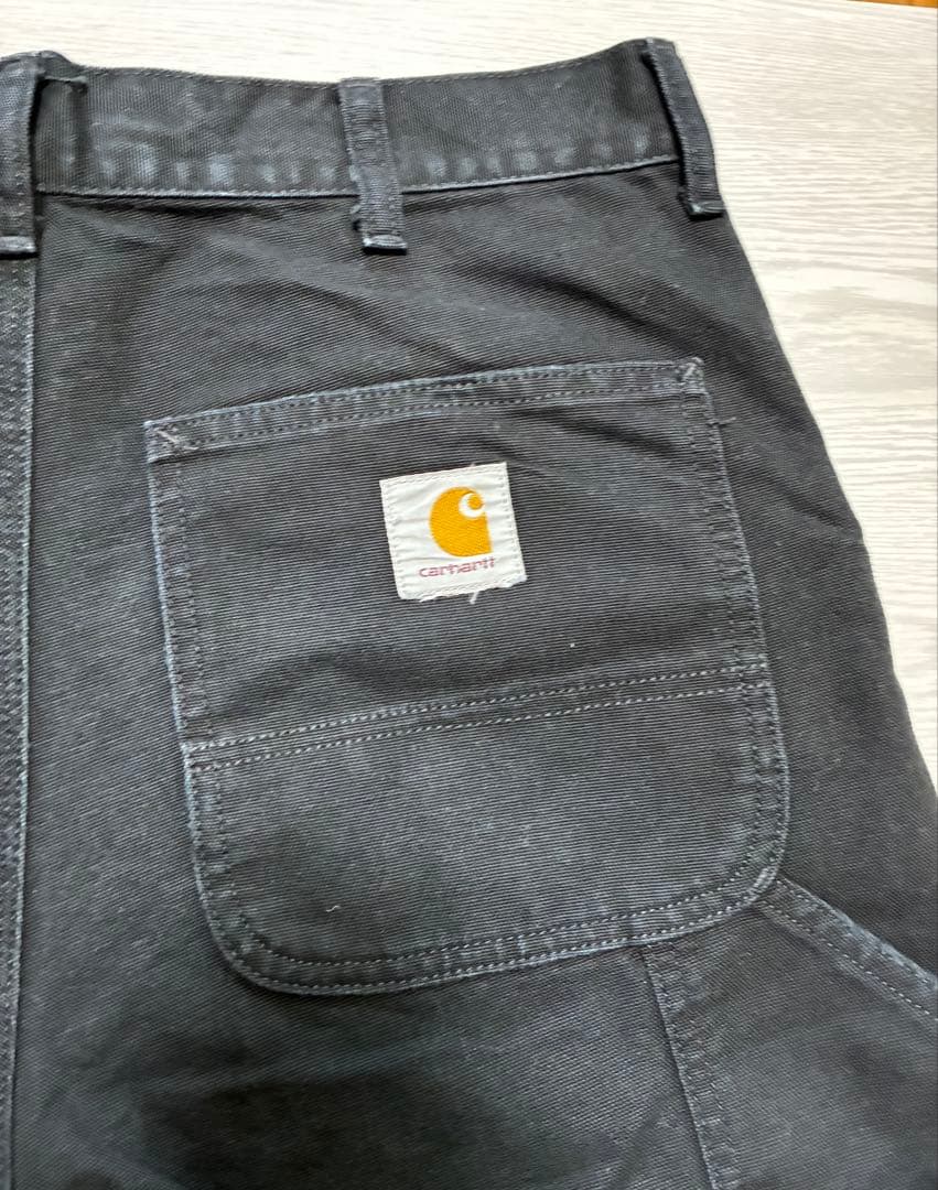 carharttダブルニー　32×32 ブラック