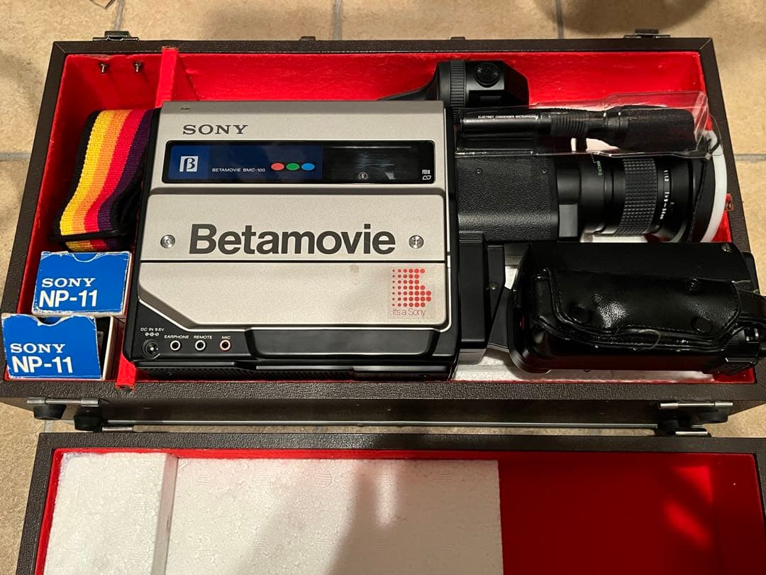 SONY Betamovie ビデオカメラ NP-11バッテリー付き