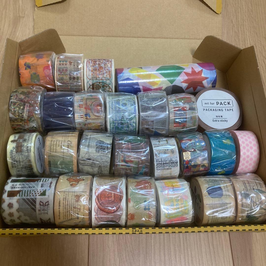マスキングテープ　mt まとめ売り　太幅　wrap for packセット