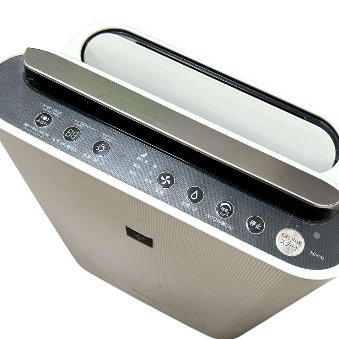 SHARP 加湿 空気清浄機 KC-F70 プラズマクラスター 7000 31畳