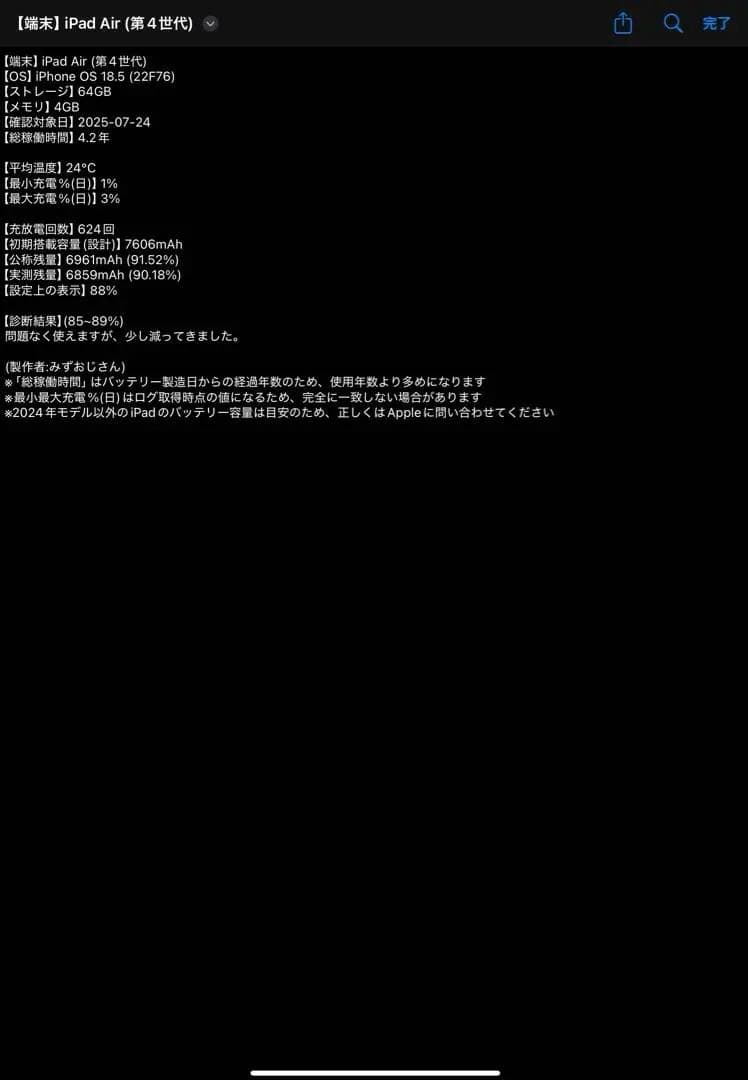 Apple iPad Air 第4世代 スカイブルー 64GB Wi-Fiモデル