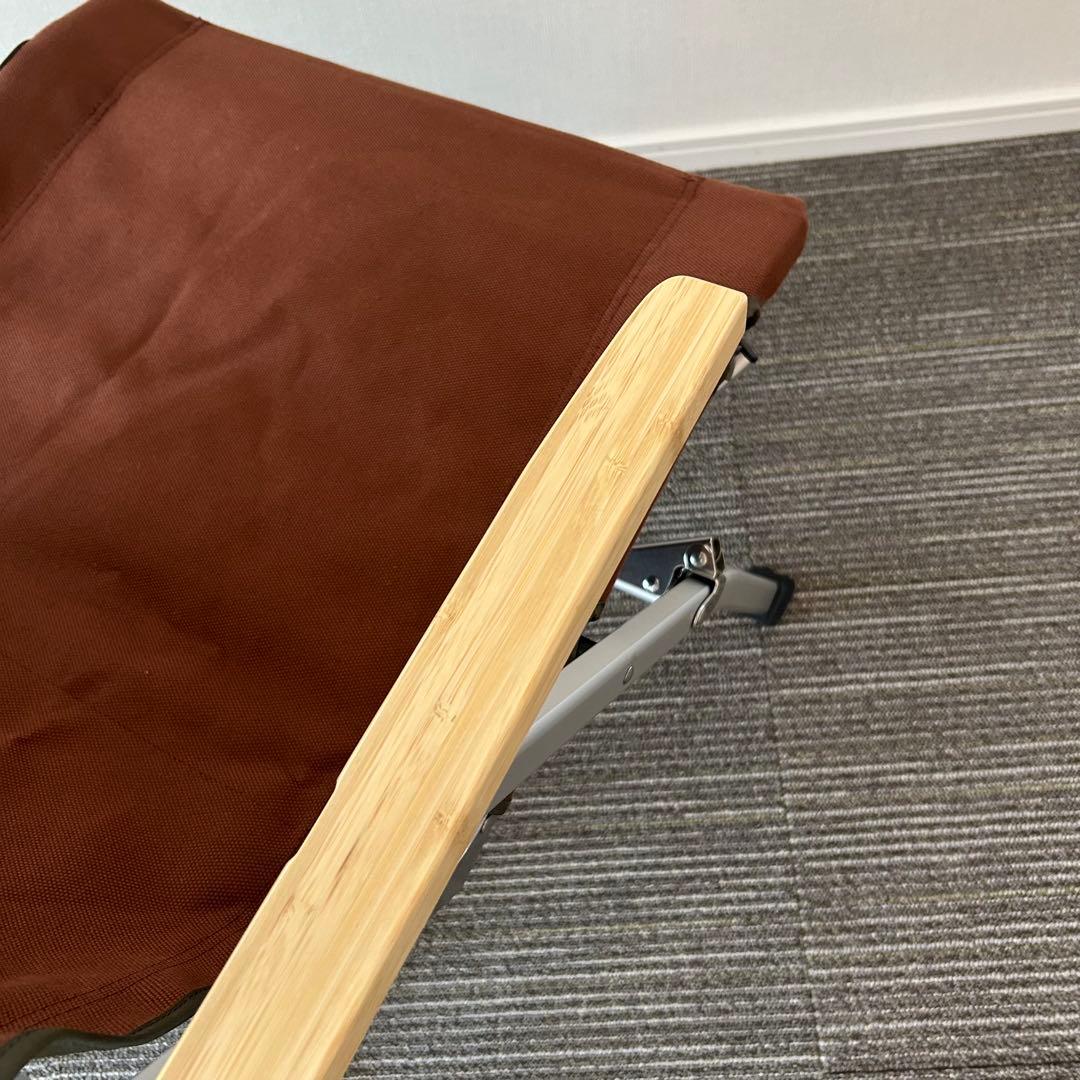 超美品　室内のみ　スノーピーク ローチェア30 ブラウン LV-091