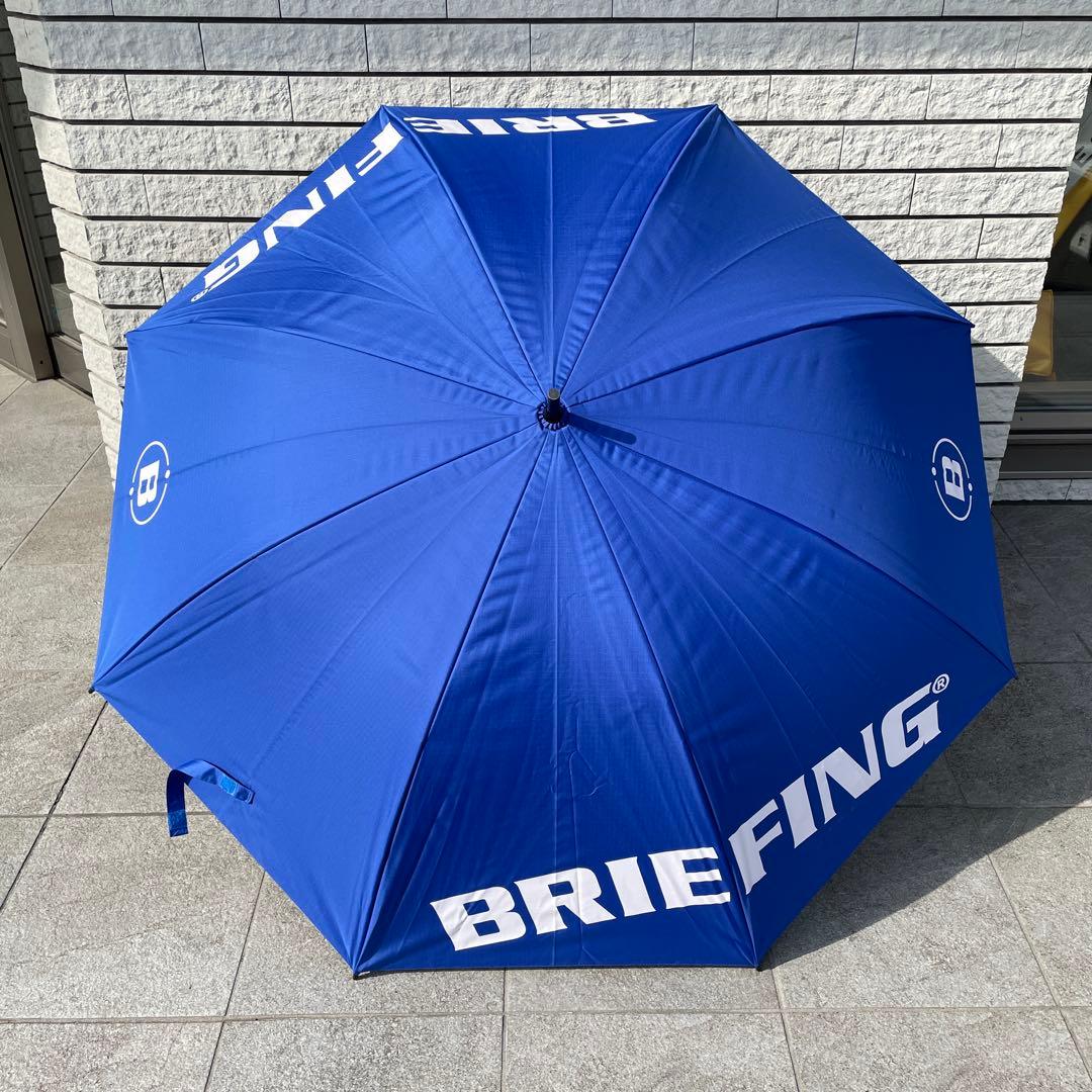 BRIEFING ゴルフ用 傘 ブルー 青