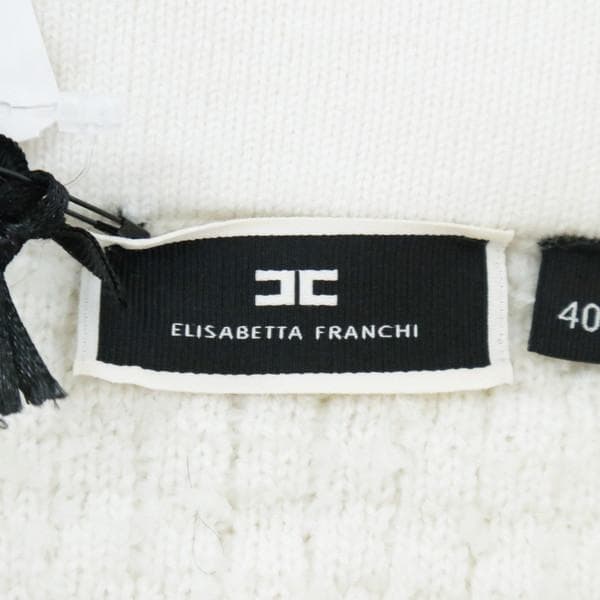 新品 エリザベッタフランキ ニットスカート 40 ESK712 Sサイズ タイト