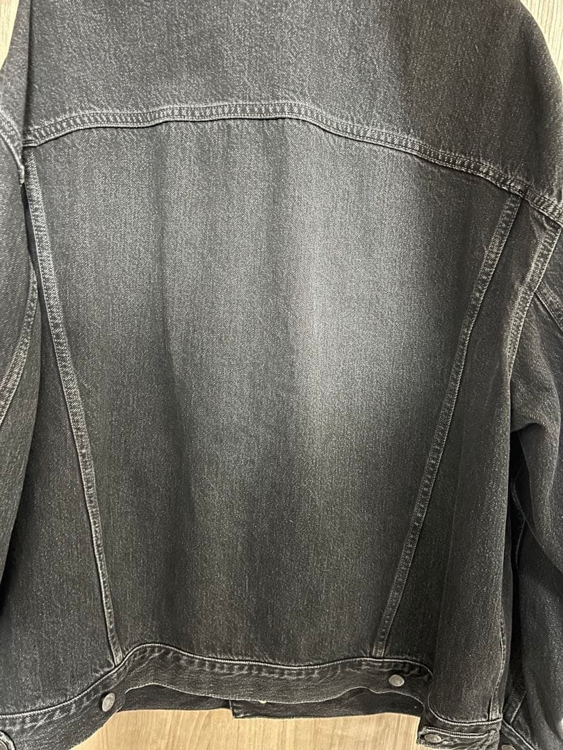 ひ*ん様 AcneStudious アクネ　ルーズフィットブラックデニムジャケッ