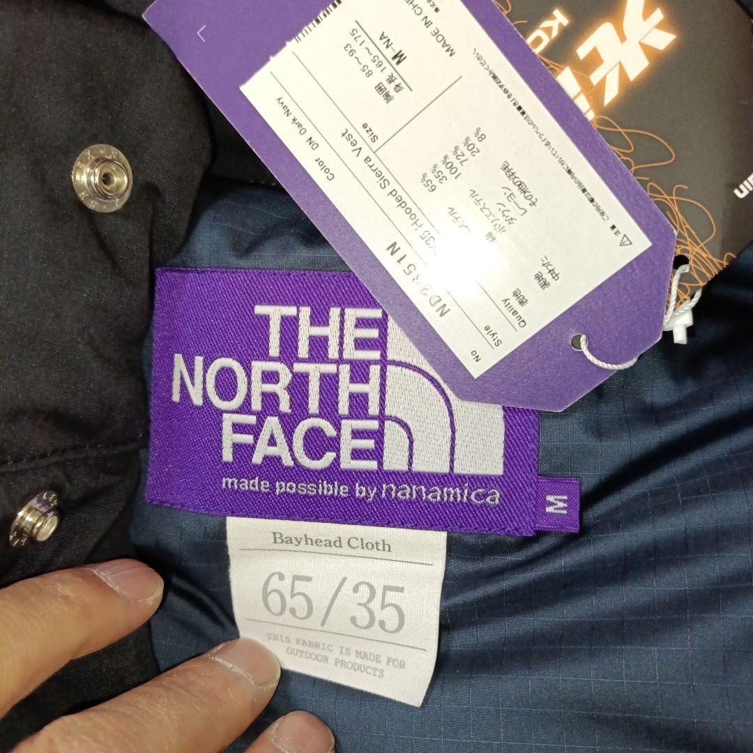 新品 ノース フェイス 65/35 Hooded Sierra Vest M